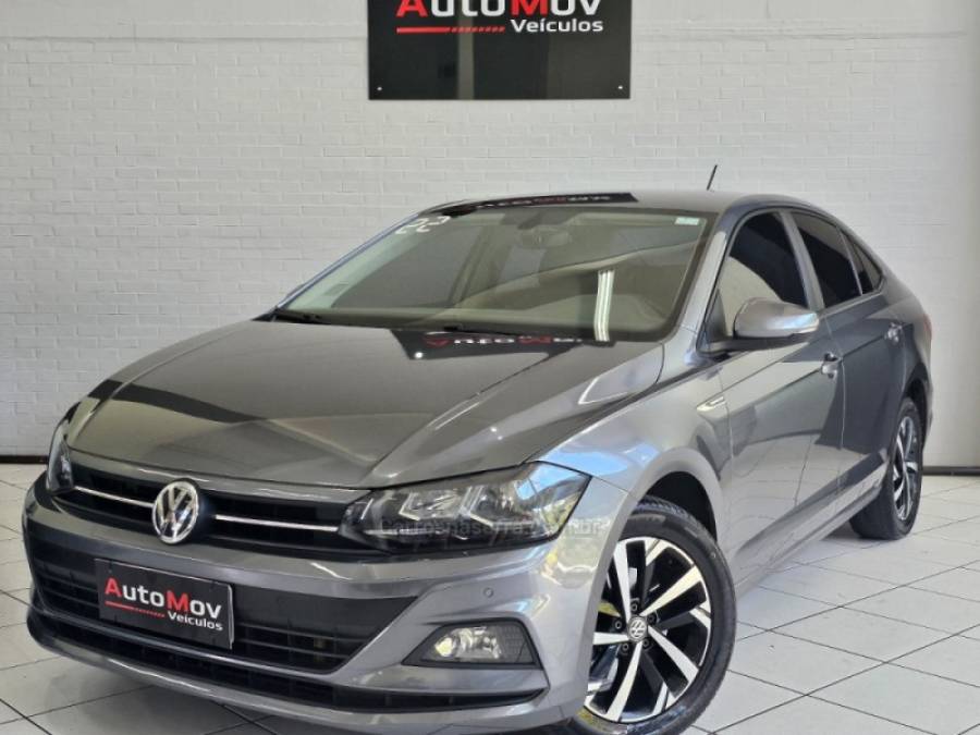 VOLKSWAGEN - VIRTUS - 2021/2022 - Cinza - R$ 91.900,00