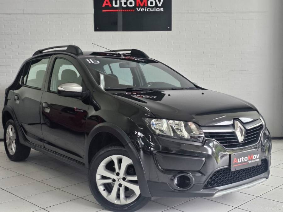 RENAULT - SANDERO - 2016/2016 - Preta - R$ 53.900,00